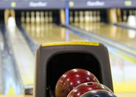 Bowling Bahn komplett